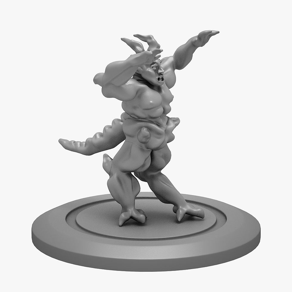 Thumbnail: Monster 02 3D Print