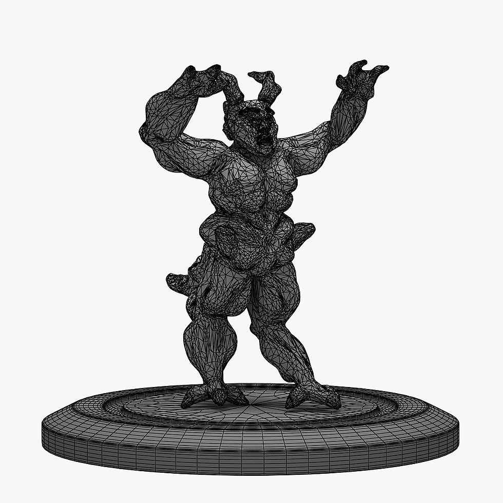 Thumbnail: Monster 02 3D Print