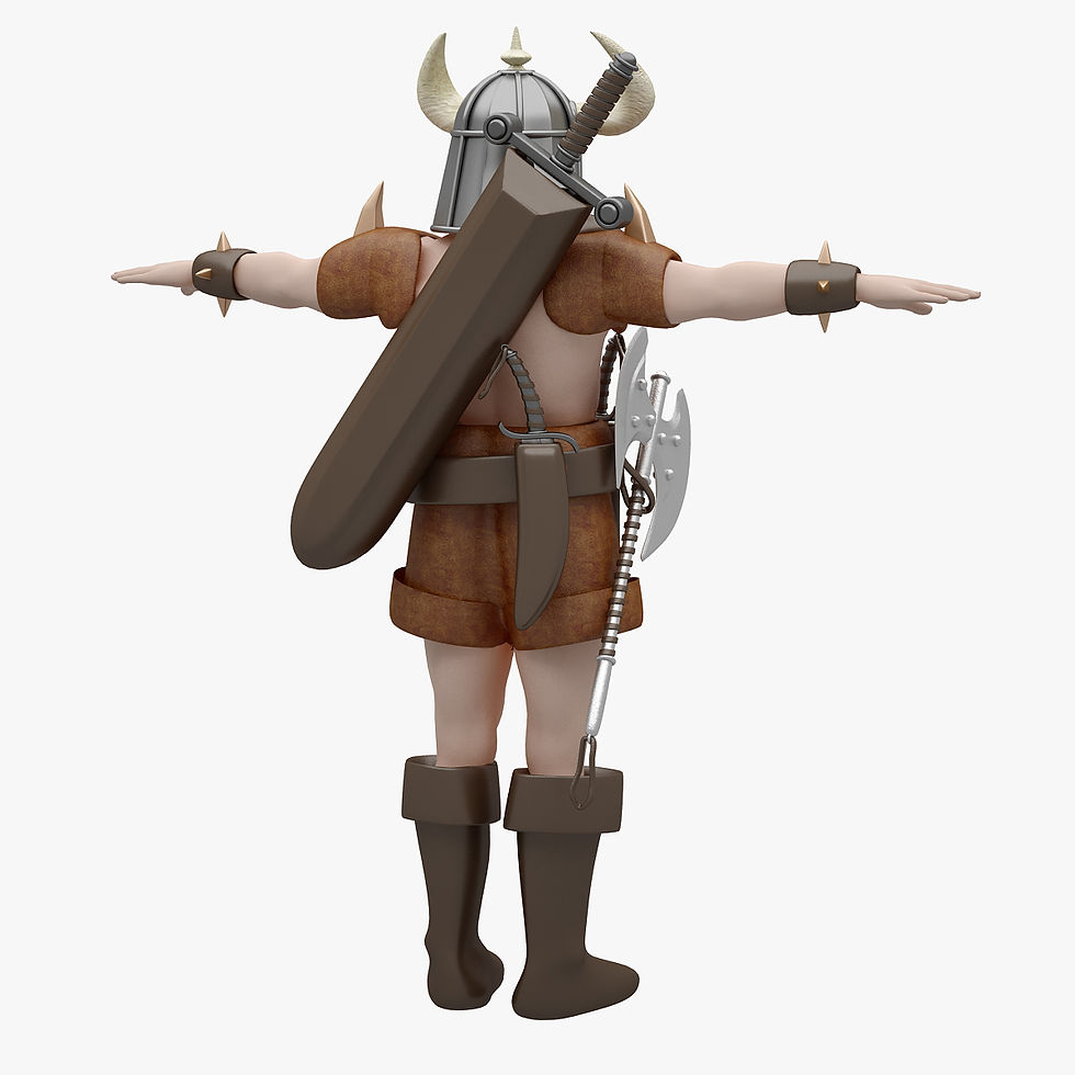 Thumbnail: Barbarian 3D Model