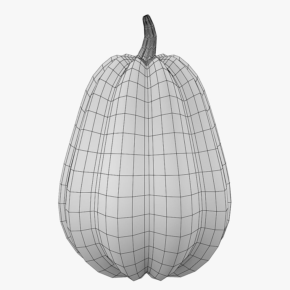 Thumbnail: Pumpkin Head 3D Print