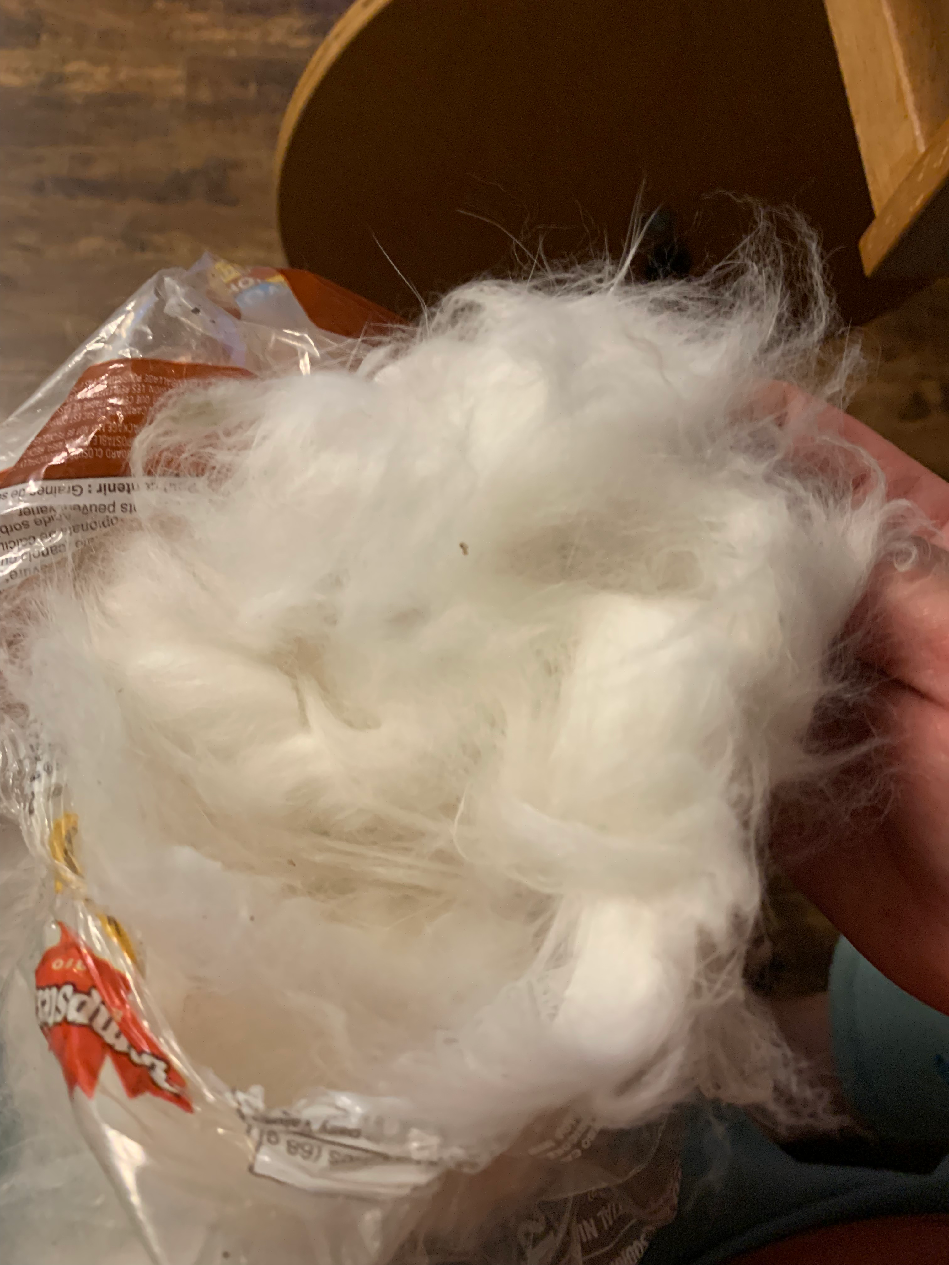 Angora wool