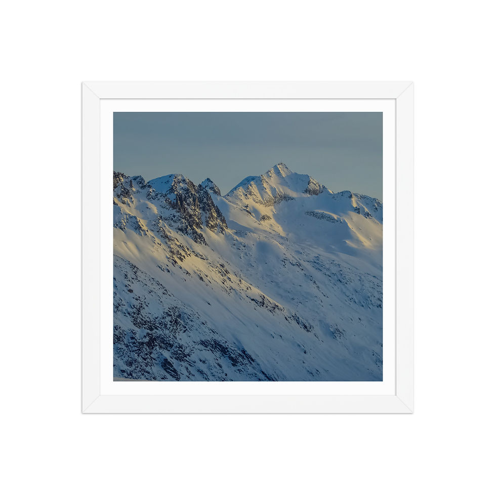 Thumbnail: Swiss Alps Photography Framed Print