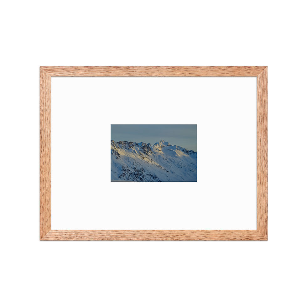 Thumbnail: Swiss Alps Photography Framed Print