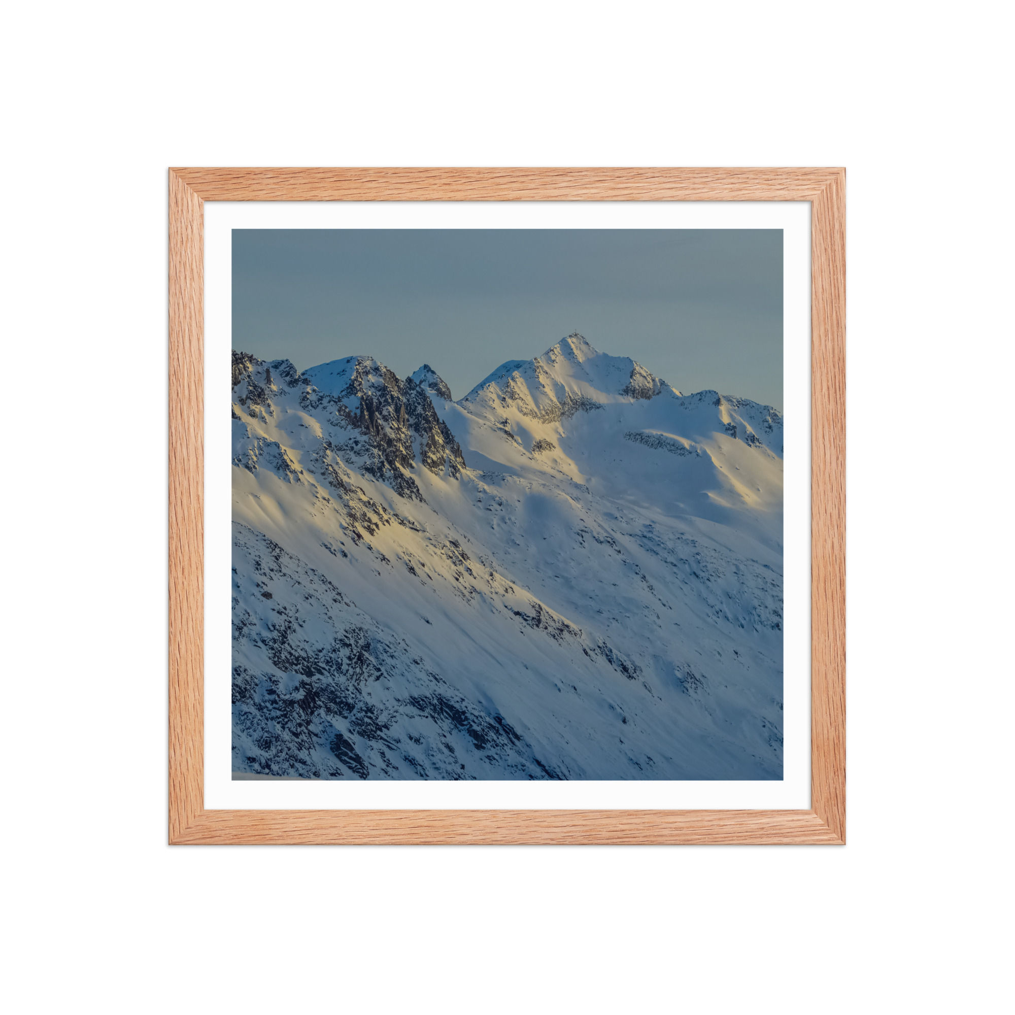 Swiss Alps Photography Framed Print