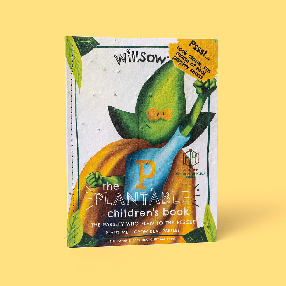 Thumbnail: Willsow - The Plantable Childrens Book!