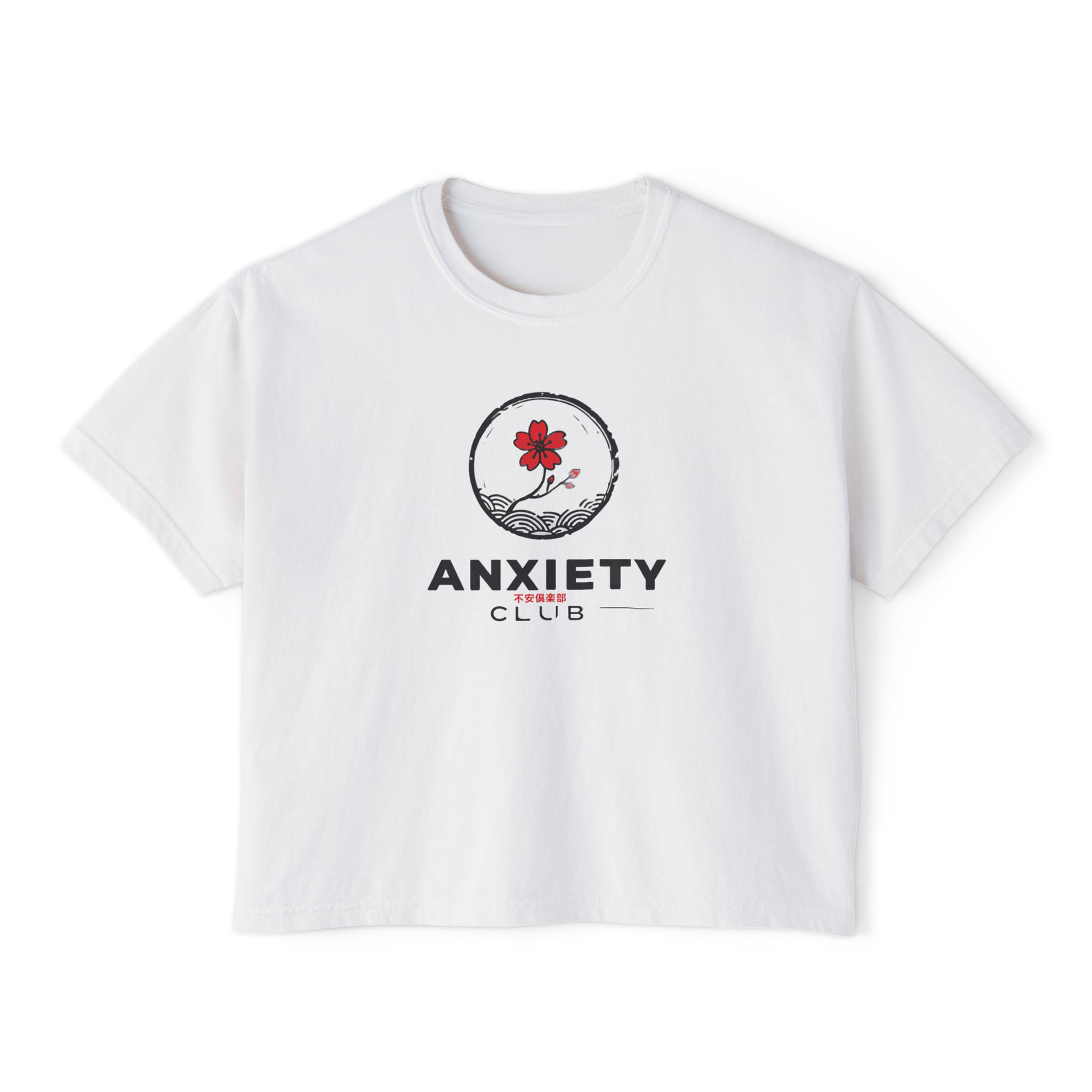 Floral Emblem Boxy Tee