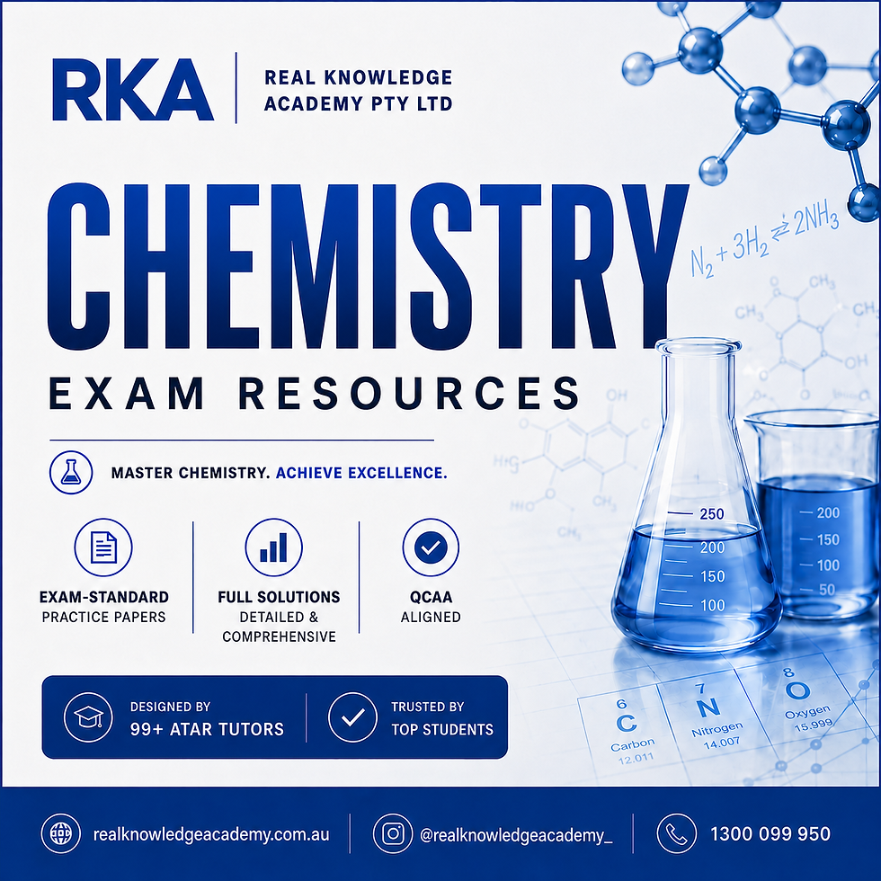 Thumbnail: Chemistry External Exam Bundle #1