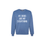 Thumbnail: My Dogs Are My Everything crewneck sweatshirt in vintage heather blue