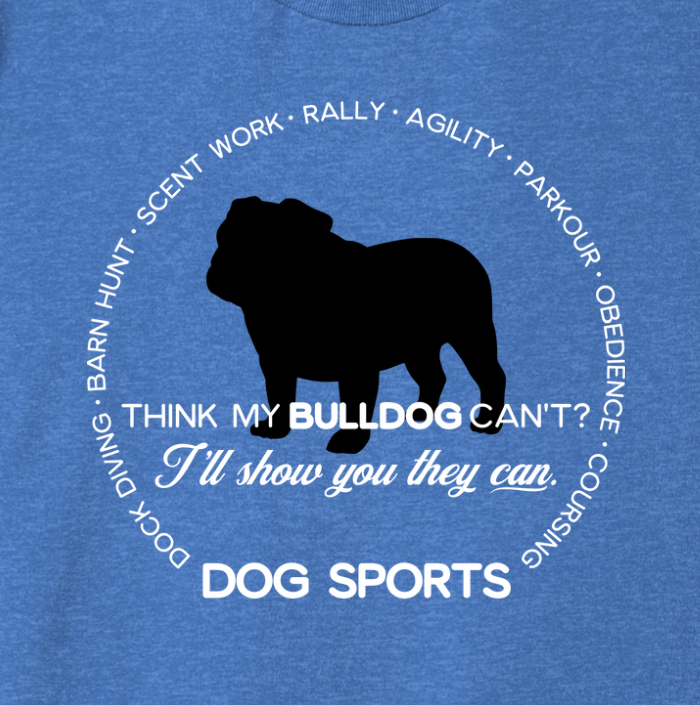 Salty Bulldog's Bulldogs Can Dog Sports Hoodie