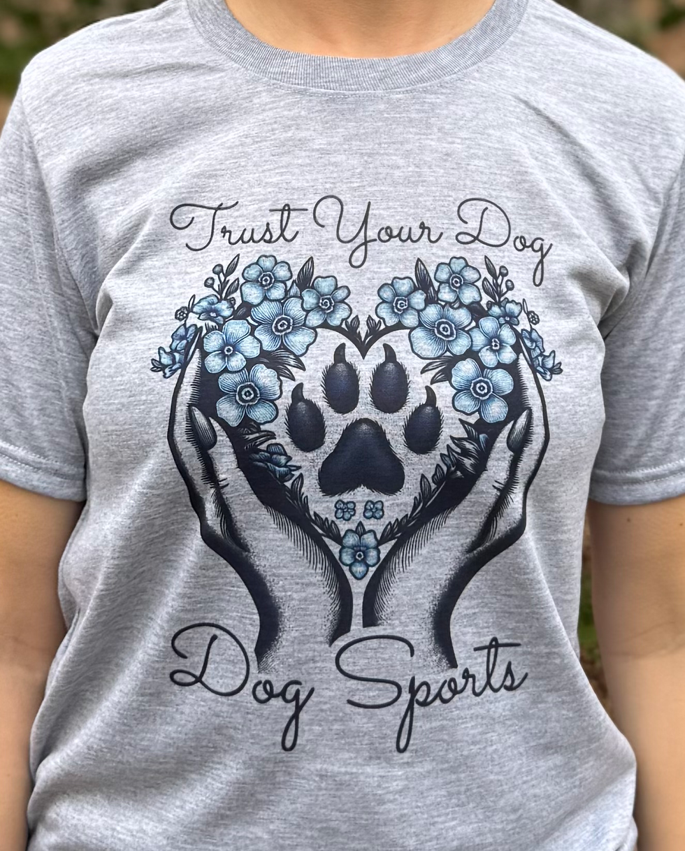 Salty Bulldog's Trust Your Dog short sleeve t-shirt