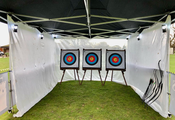 archery, archery targets, outdoor activities, outdoor entertainment for hire