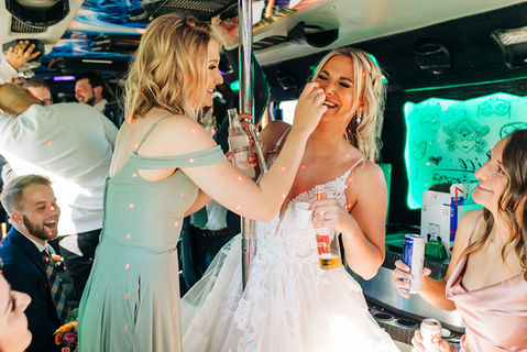 Party bus for weddings in Great Bend Kansas