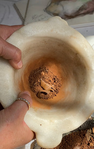 Pigments broyés