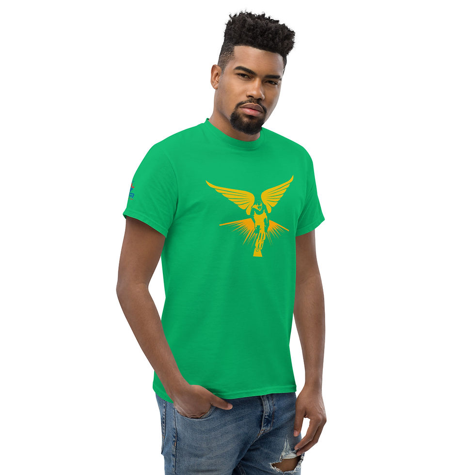 Thumbnail: Winged Cyclist | Men's classic tee