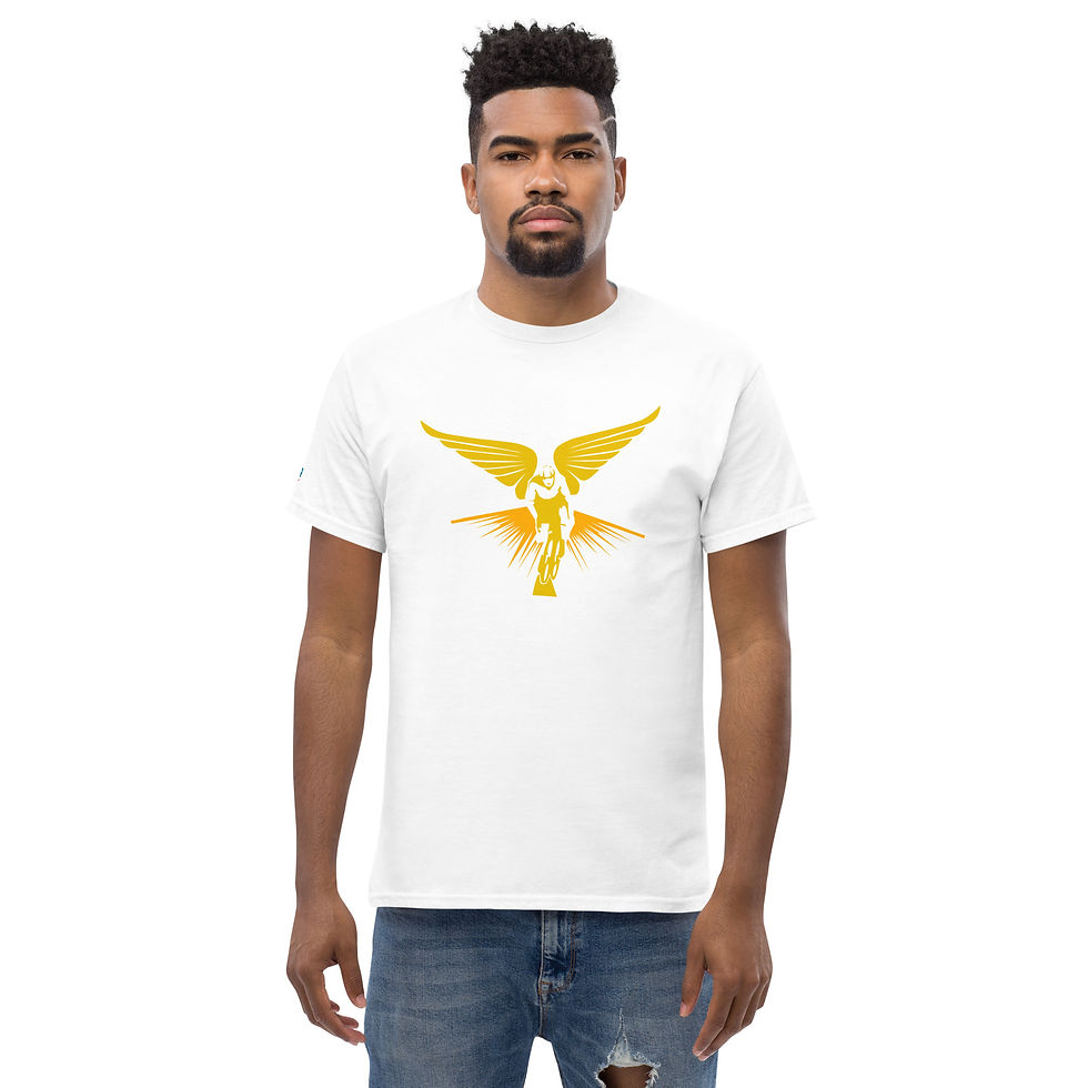 Thumbnail: Winged Cyclist | Men's classic tee