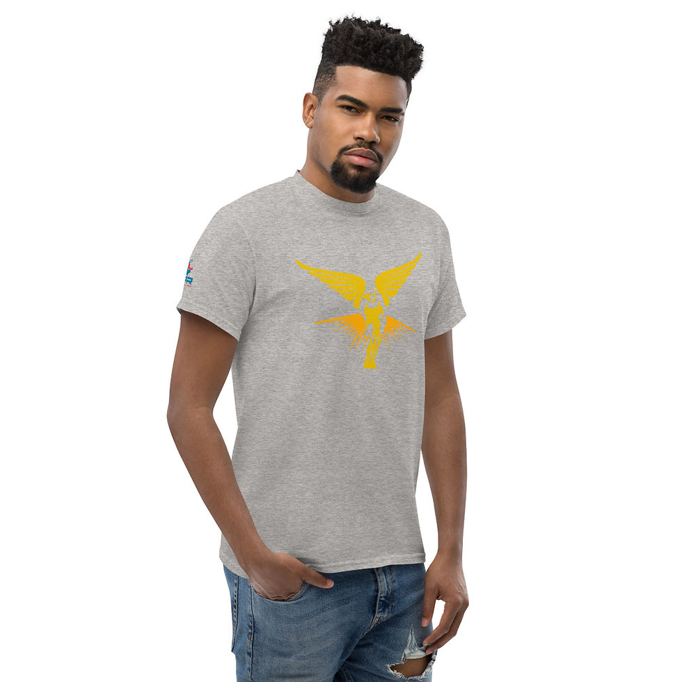 Thumbnail: Winged Cyclist | Men's classic tee