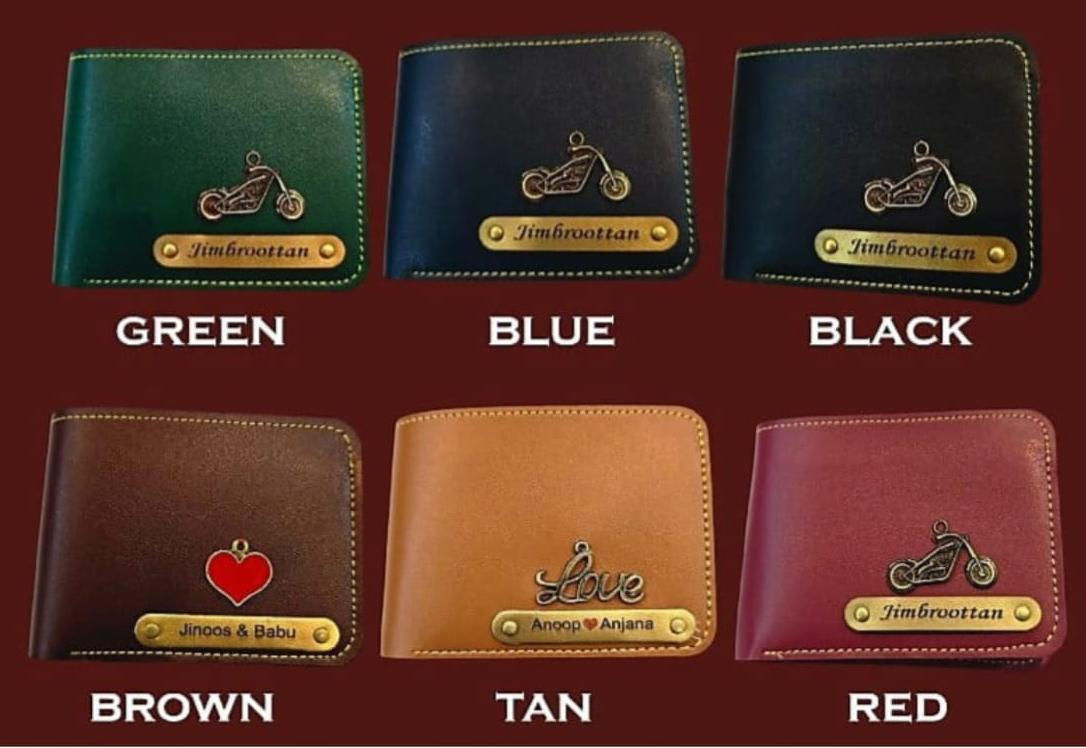 NAME WALLET PREMIUM FUAX LEATHERATTE