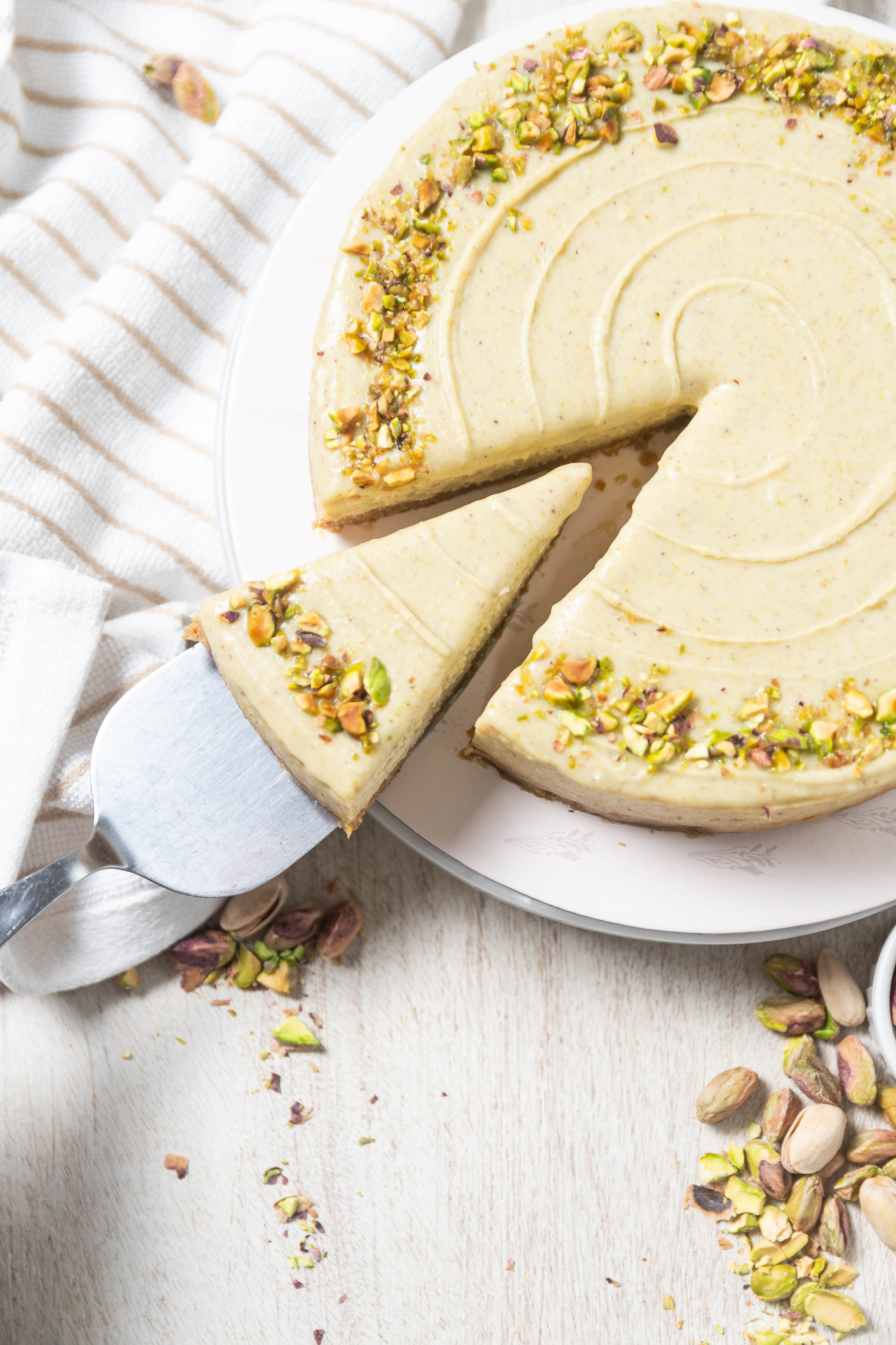 Cheesecake de Pistachios