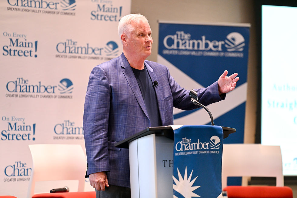 Tim Neiman speaking at a leadership event