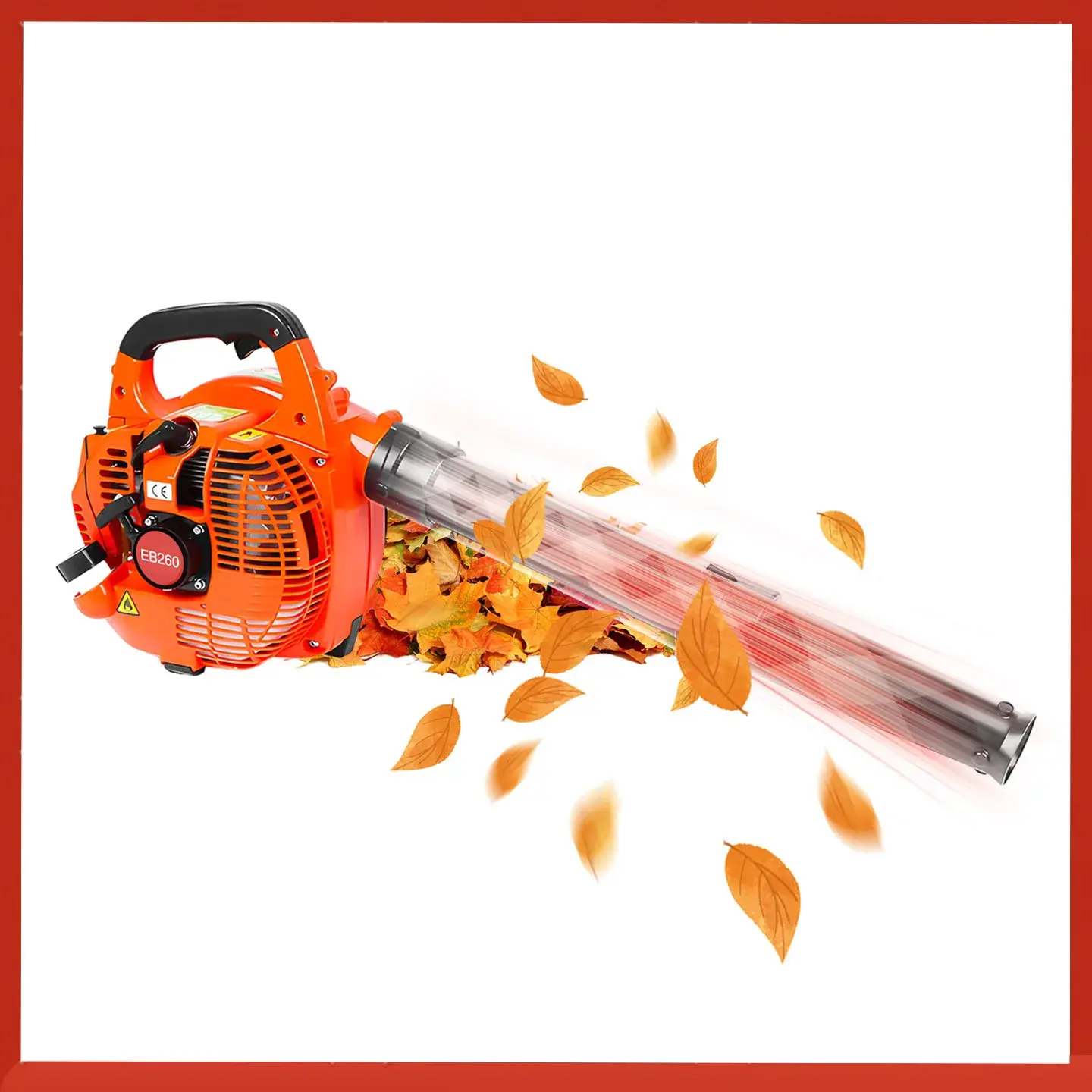 Gas Powered Handheld Leaf and Snow Blower 25.4CC 2-Stroke Engine