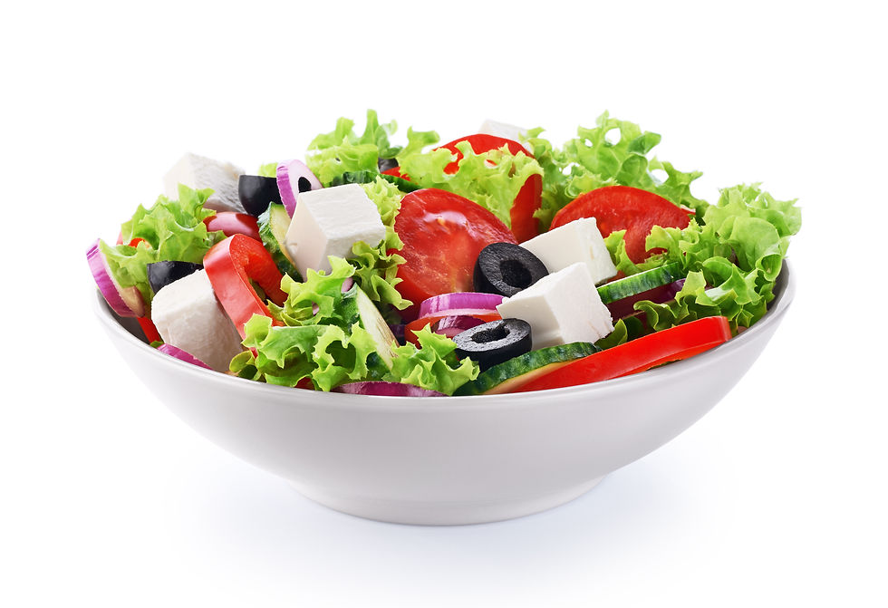 Arranged Food and Objects