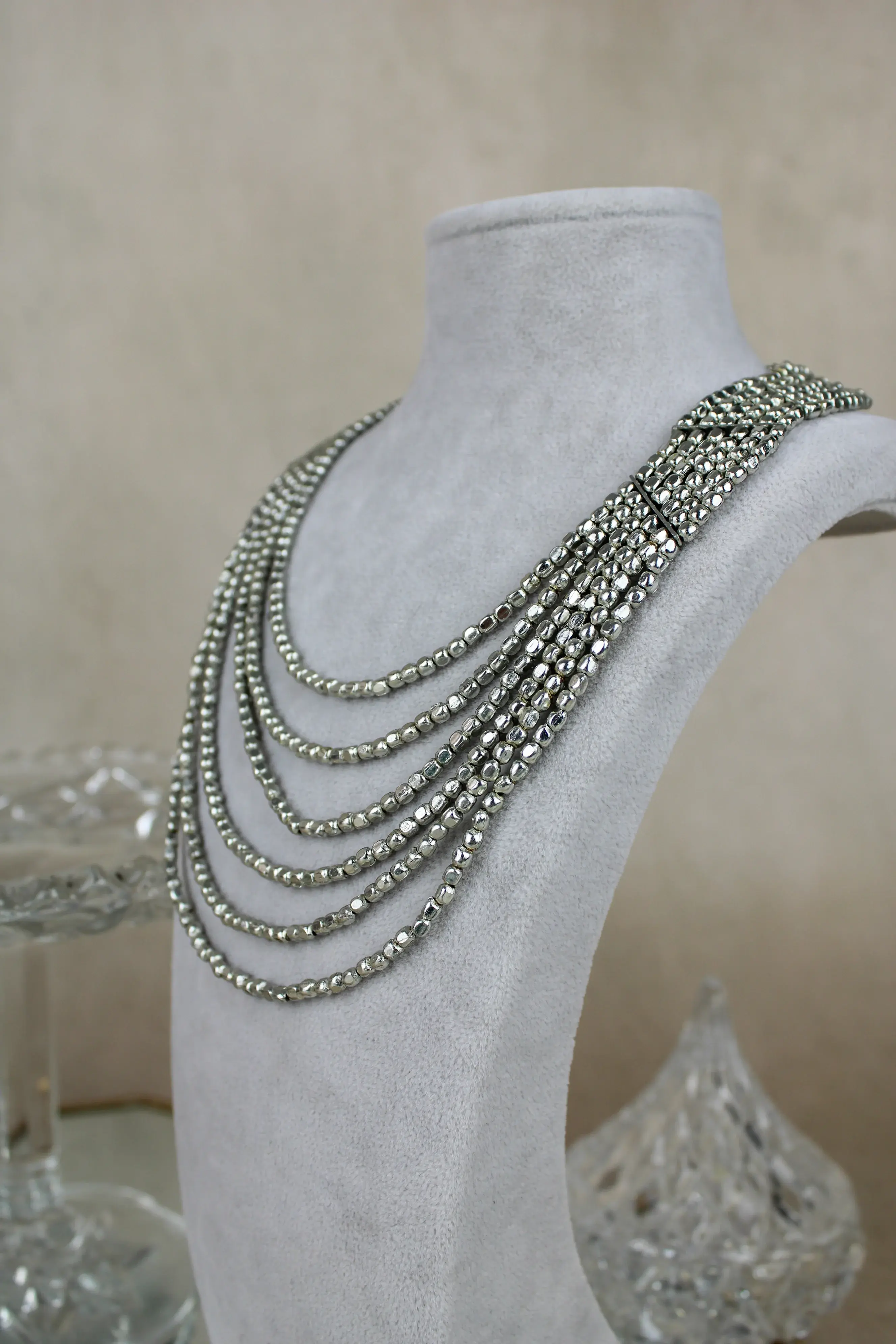 Multi strand necklace