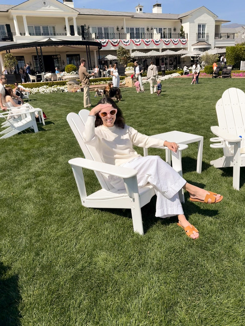 chic coastal day trip montecito white neutral summer outfit