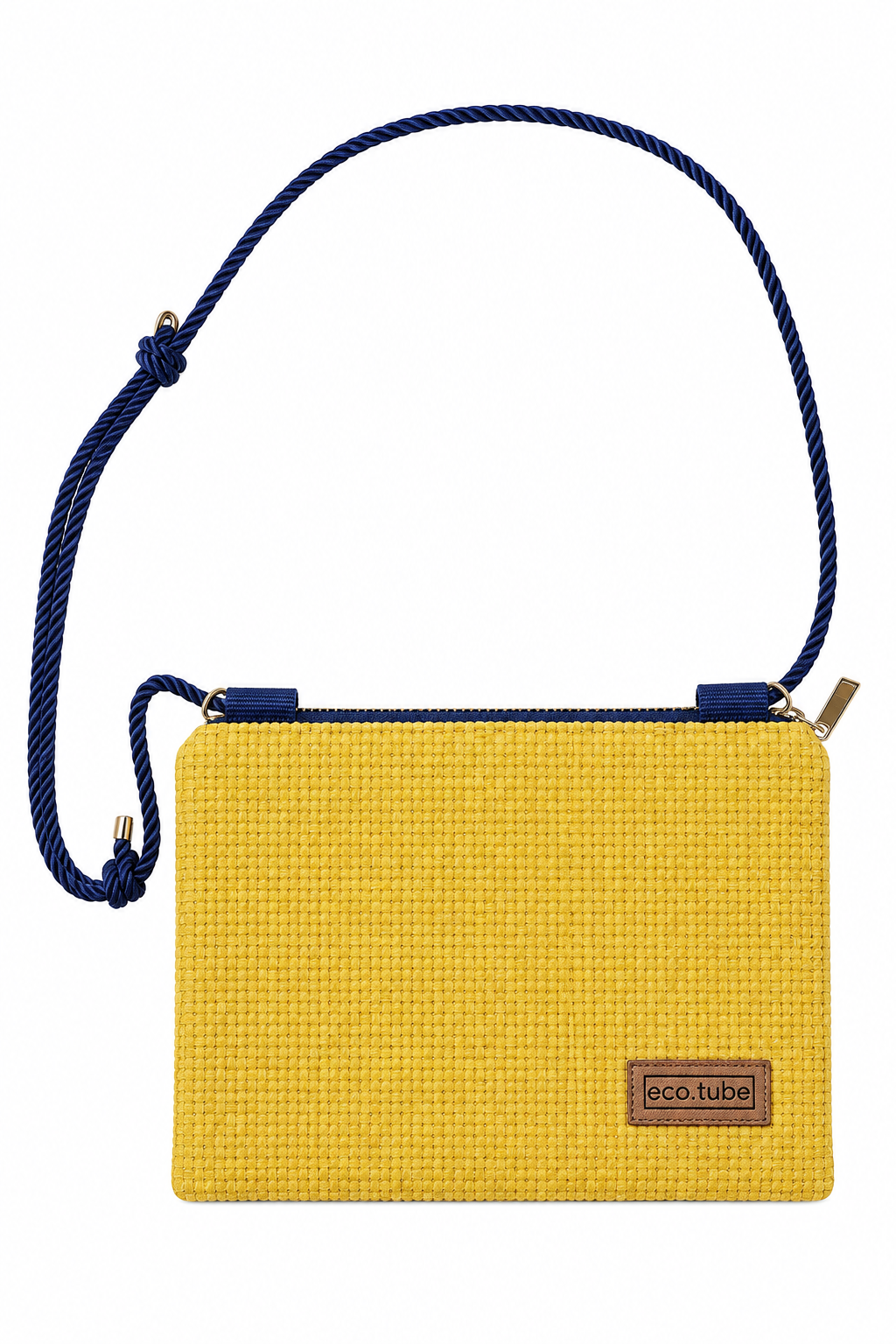 Bolsa 3 em 1- tapeçaria - chenille veludo amarela