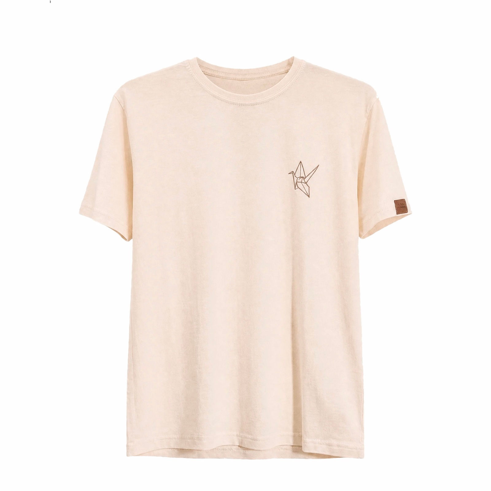 Camiseta tsuru - Pintada à mão