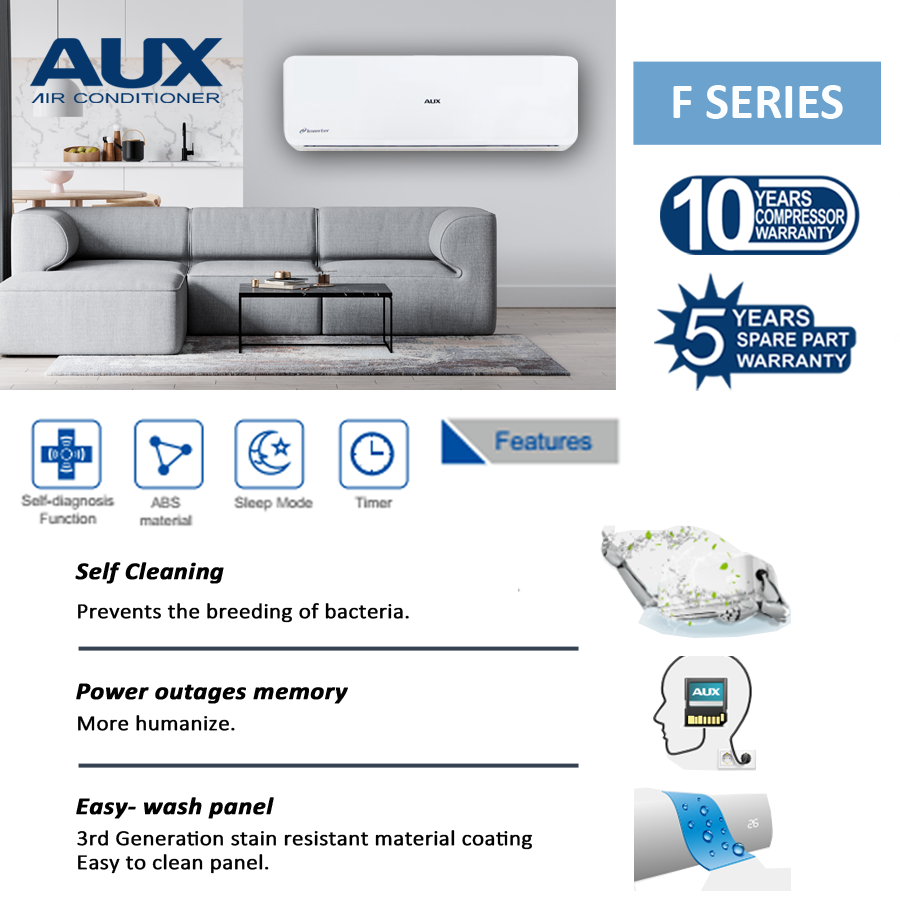 Thumbnail: AUX Split Type Inverter - F Series