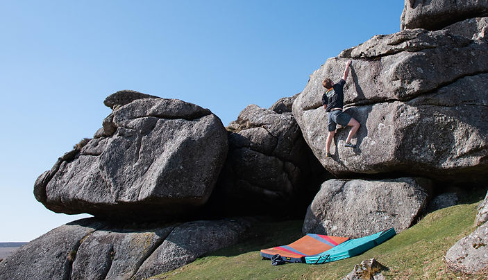 Man climbing