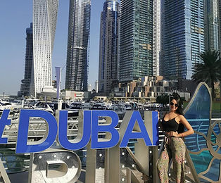 Una foto de Iris en Dubai