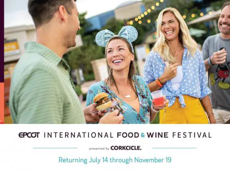 2022 EPCOT International Food & Wine Festival Begins July 14