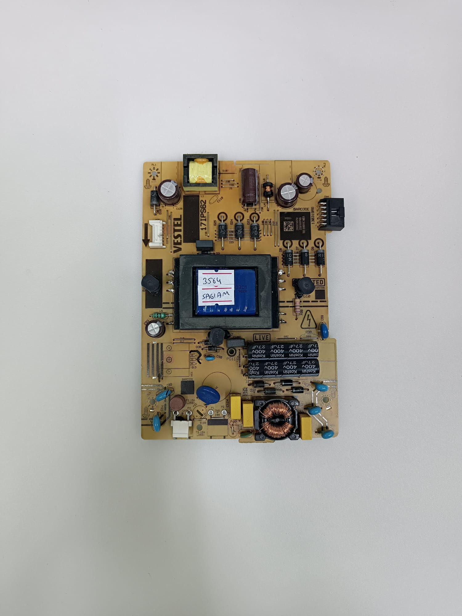 23619795 , 17IPS62 , VES490UNDS-2D-N41 , TOSHİBA 49LL2A63DT ,Power Board,Besleme