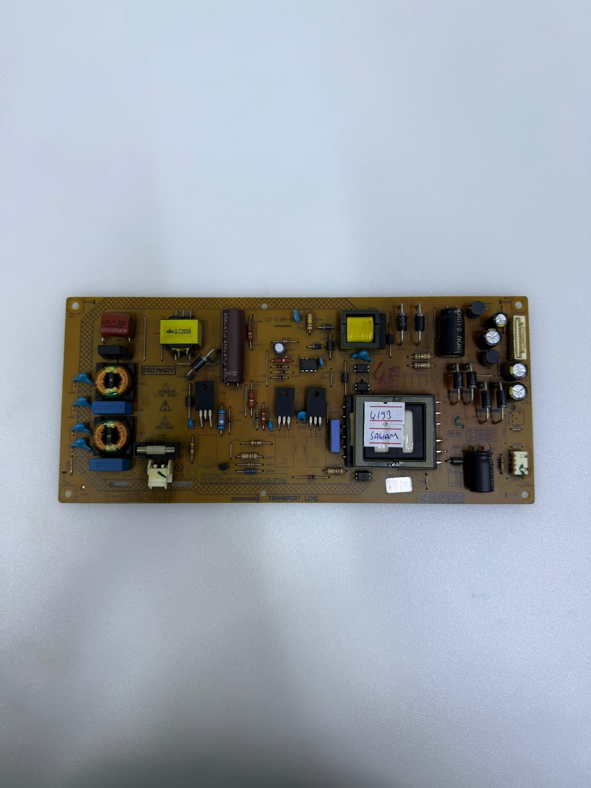 VTY194-05 , VTY140 , LSC480HN03-A01 ,Arçelik A48 LB 5433,Power Board , Besleme