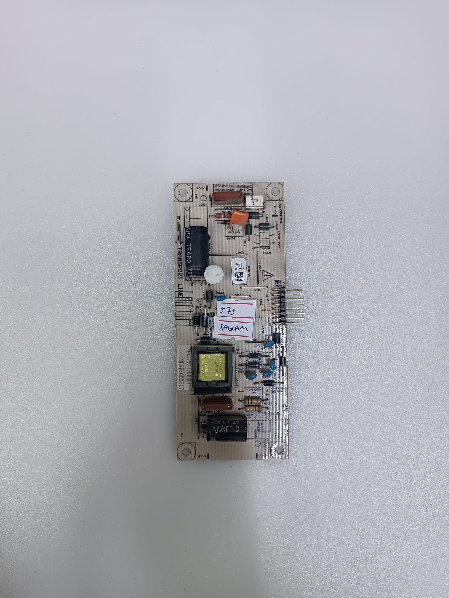 ZNL193-07, ZPW120, ZPW125, LC430DUY-SHA1 , Beko B43L6532 4B2, Led Driver Board