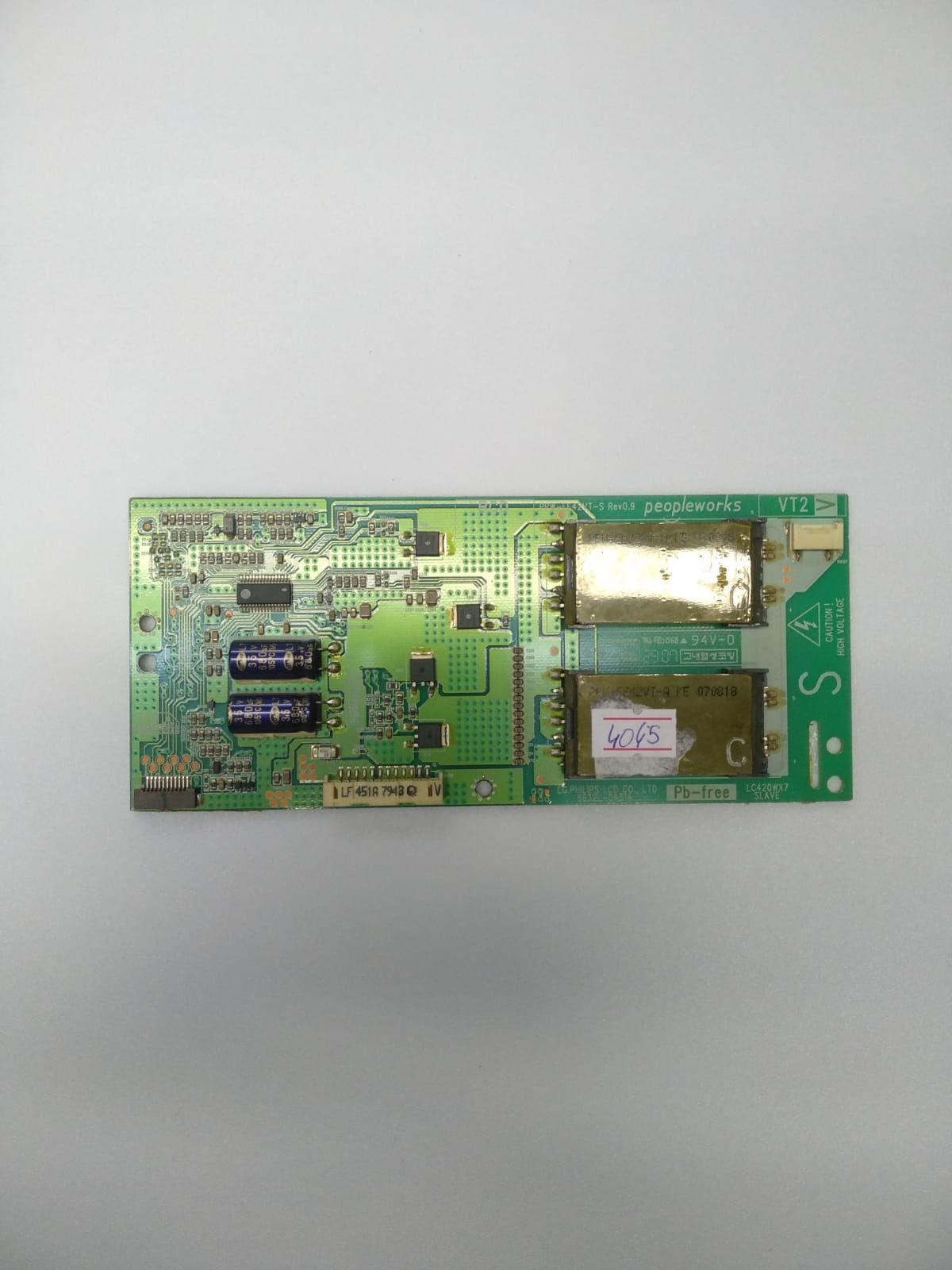 6632L-0451A , PPW-EE42VT-S , TOSHIBA 42A300P , Inverter Board