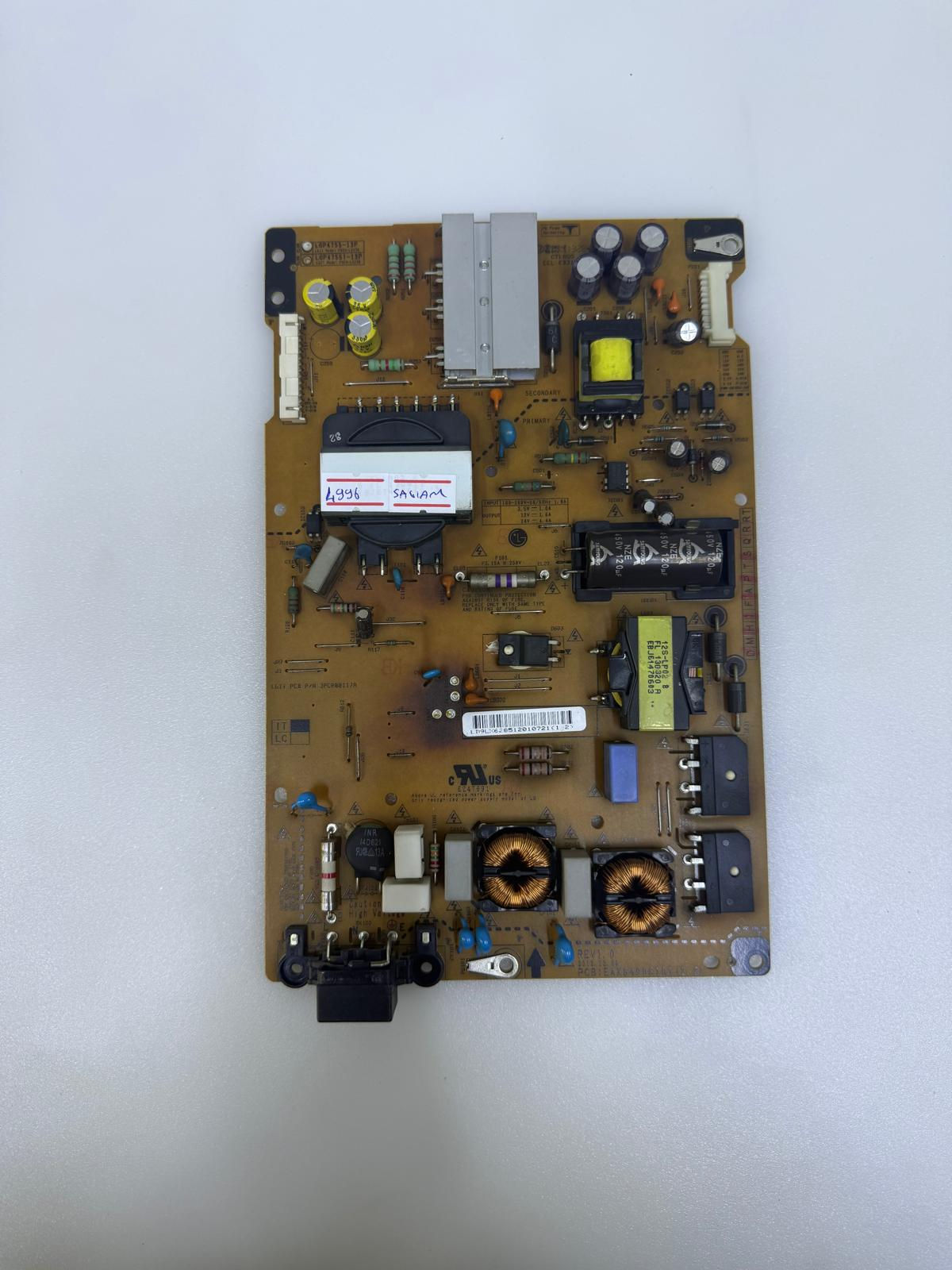 EAX64908101 (2.2) , LC470EUN-SFF2 , LG 47LA640S, 55LA640S, POWER BOARD, Besleme