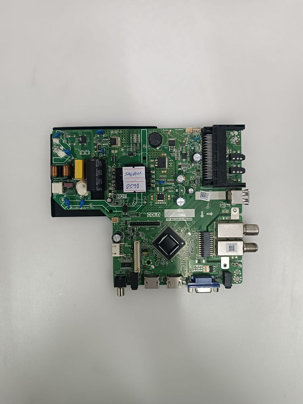 Carte mère Tv Hkc LED Tv 43F6 TP.MS3663S.PB801 PT430CT01-1 Carte mère Tv Hkc LED Tv 43F6 TP.MS3663S.PB801 PT430CT01-1