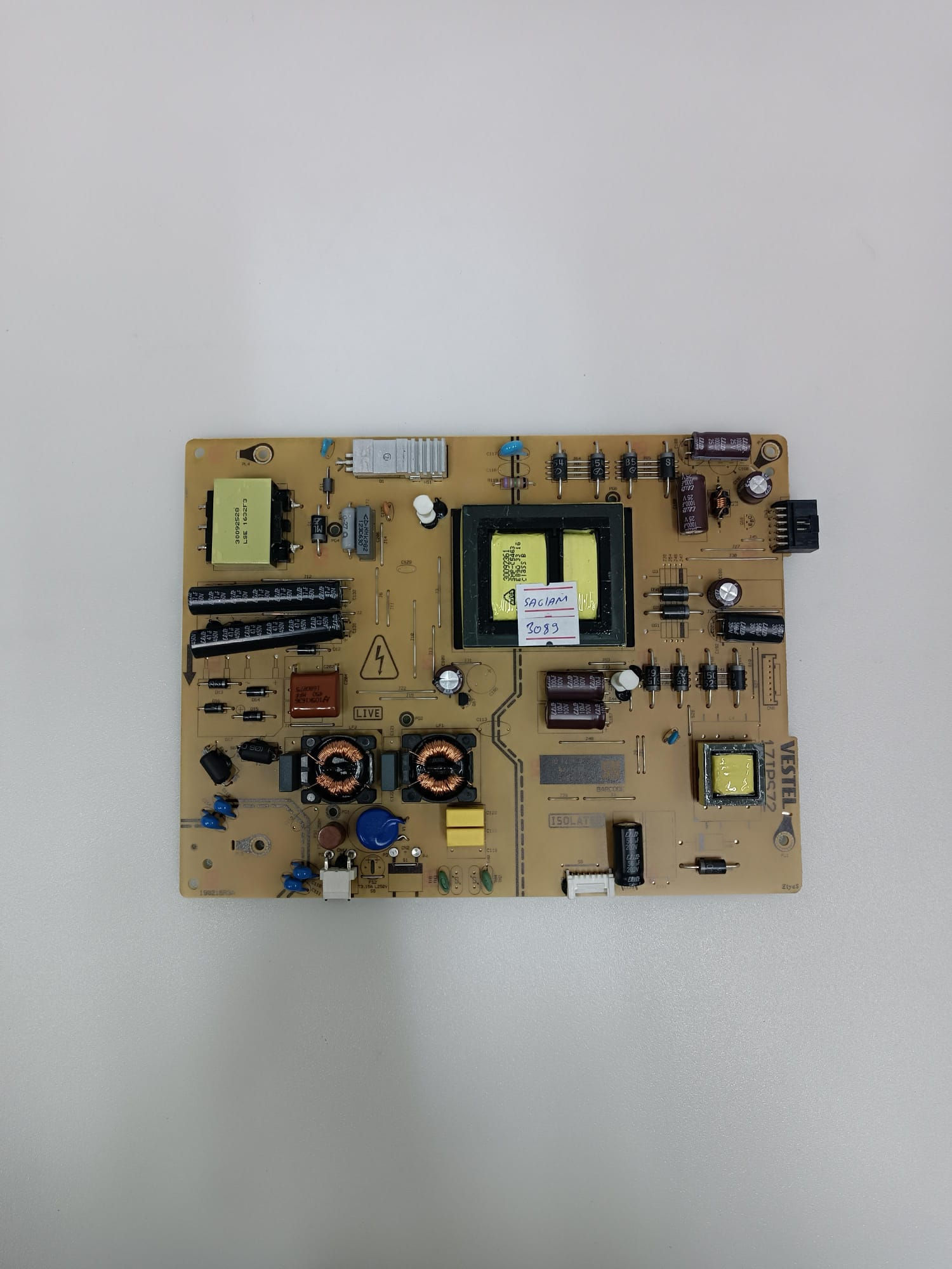 17IPS72, 23332140 , SIFIR ,VES550QNDL , HITACHI 55HK6S64T , Power Board, Besleme