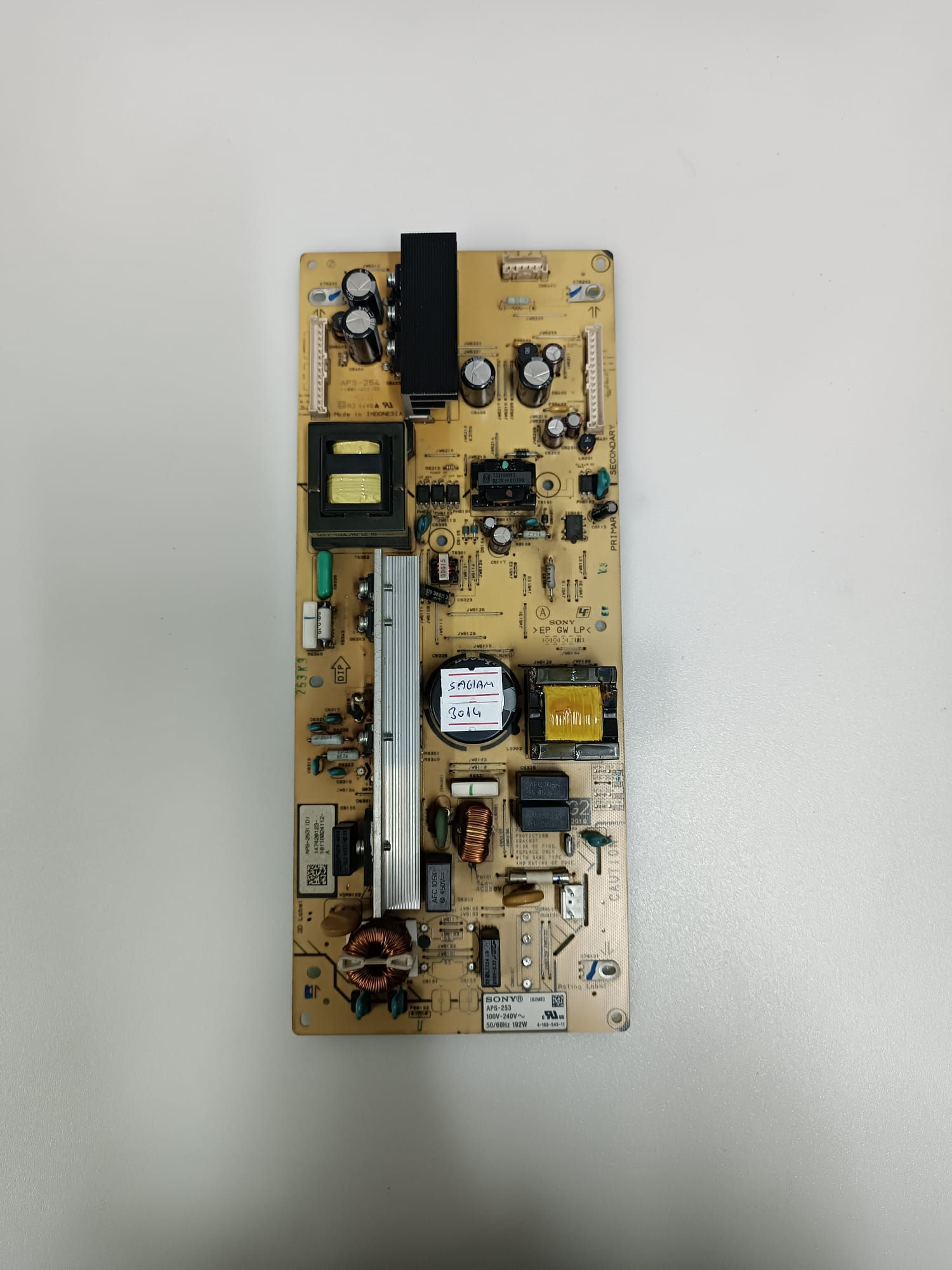 APS-253, APS-254 , 1-881-411-22 ,LTY400HM,Sony KDL-40BX400, Power Board, Besleme