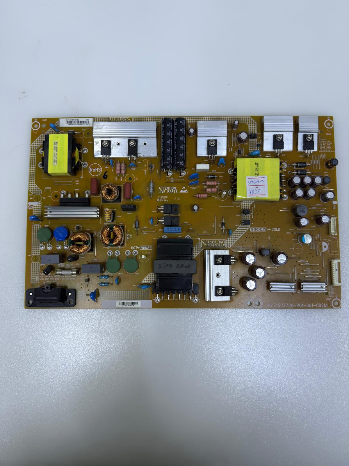 715G7720-P01-001-002M , TPT490U2 , PHILIPS 49PUS7101/12 , Power Board, Besleme