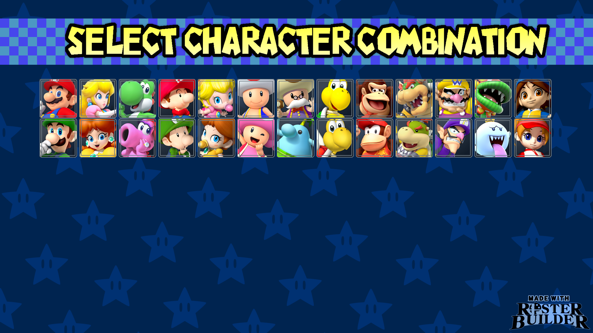 Download Mario Kart 9 Character Roster