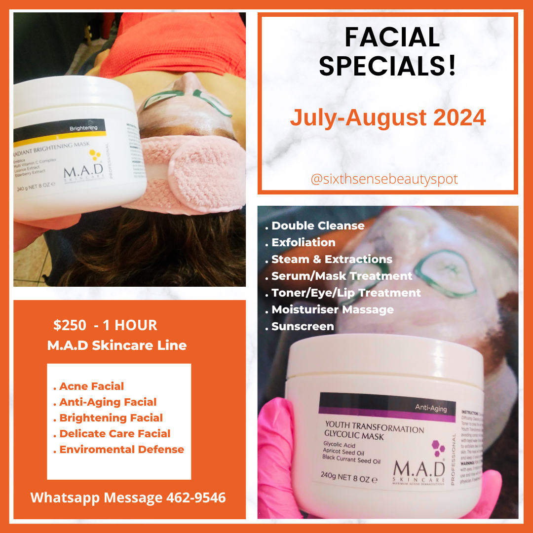 Facial Specials - $250