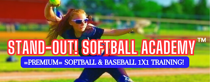 PREMIUM 1x1 SOFTBALL & BASEBALL TRAINING!