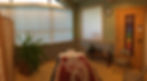 My set-up during a student clinic at my massage school