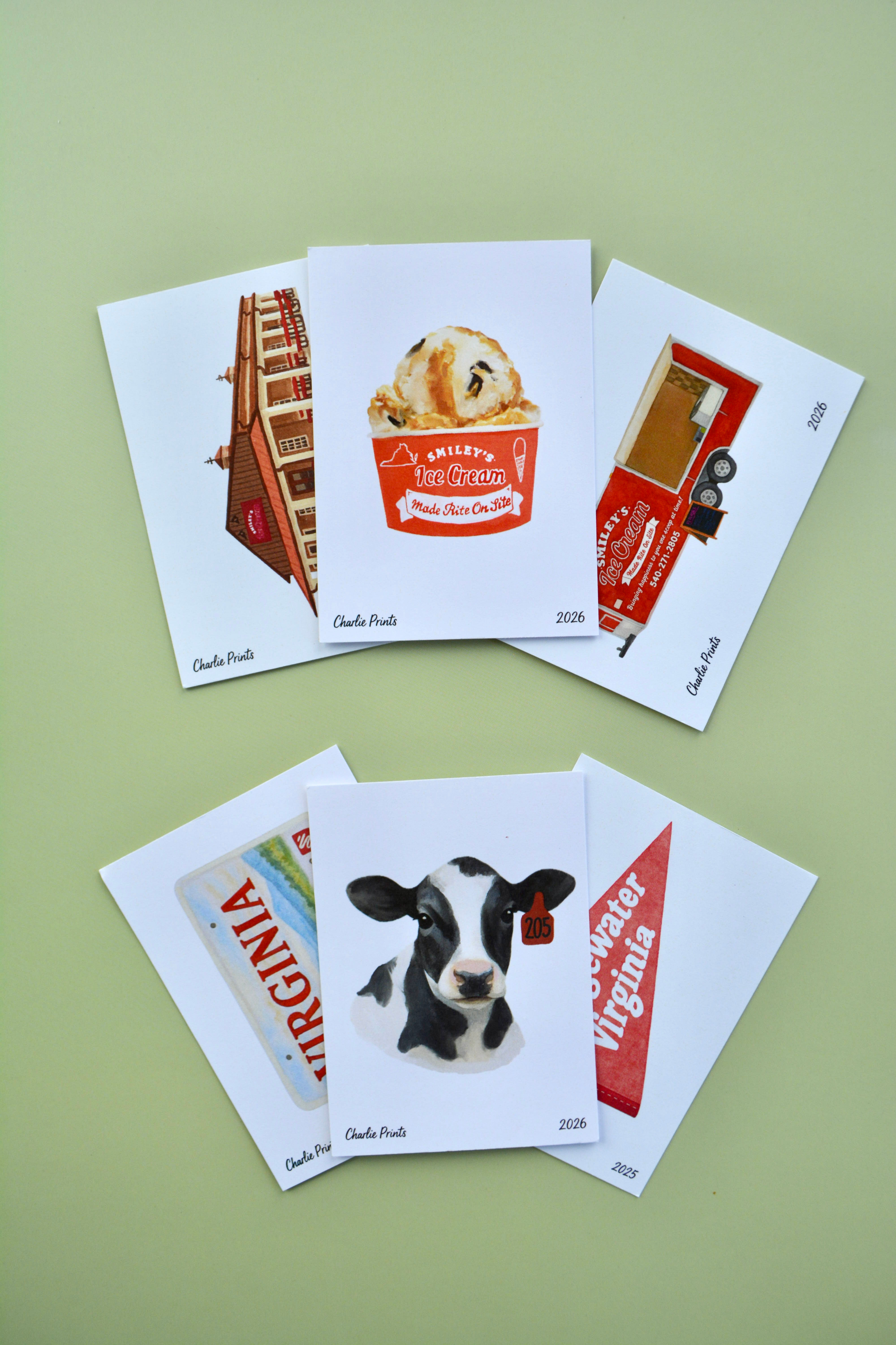 Smiley’s Ice Cream Print Pack