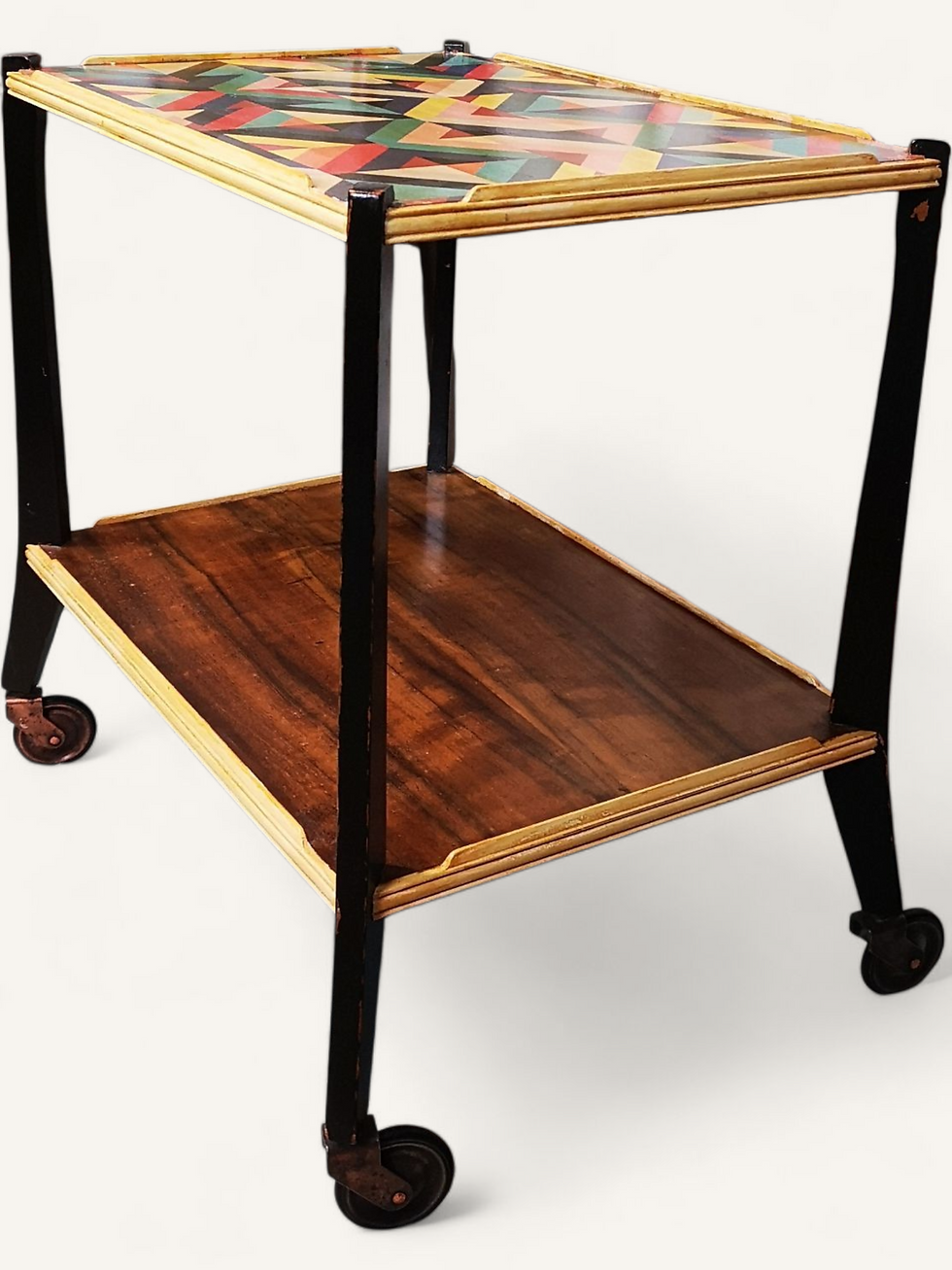 Thumbnail: 1960s Geometric Drinks Trolley