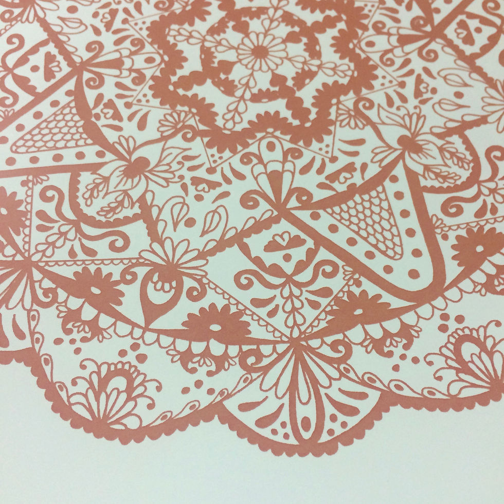 Thumbnail: Marrakesh Mandala Print in Sandstone