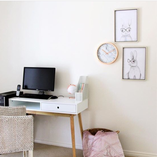 Thumbnail: Franklin the Boss Bunny Rabbit Print